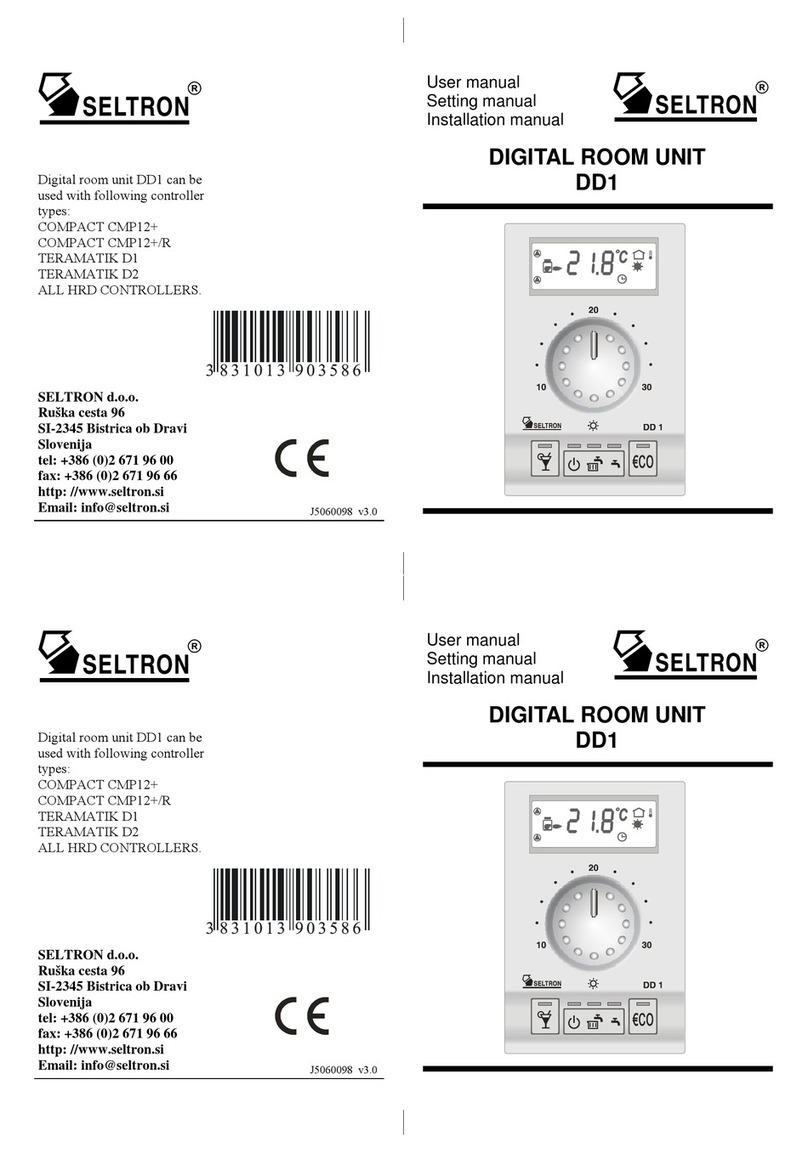 Seltron DD1 user manual