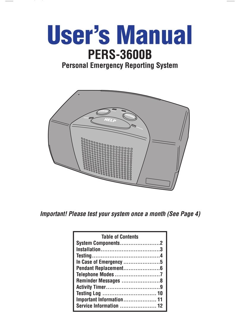 Linear Corporation PERS-3600B User manual