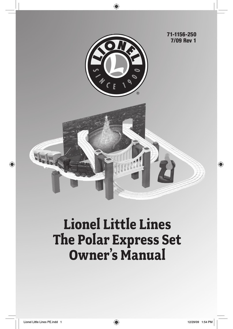 Lionel Little Lines The Polar Express Set owner's manual