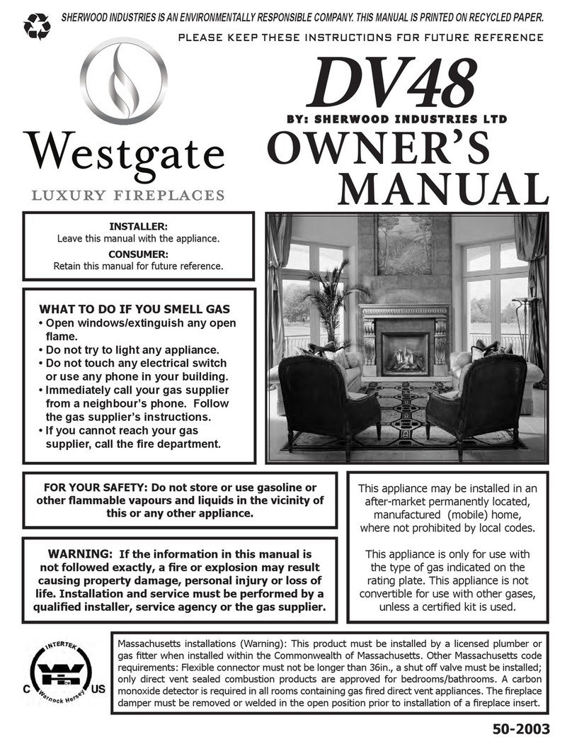 Westgate DV48 owner's manual