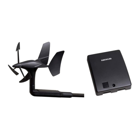 Nexus NX Wireless Wind Transducer set Installation and operation manual