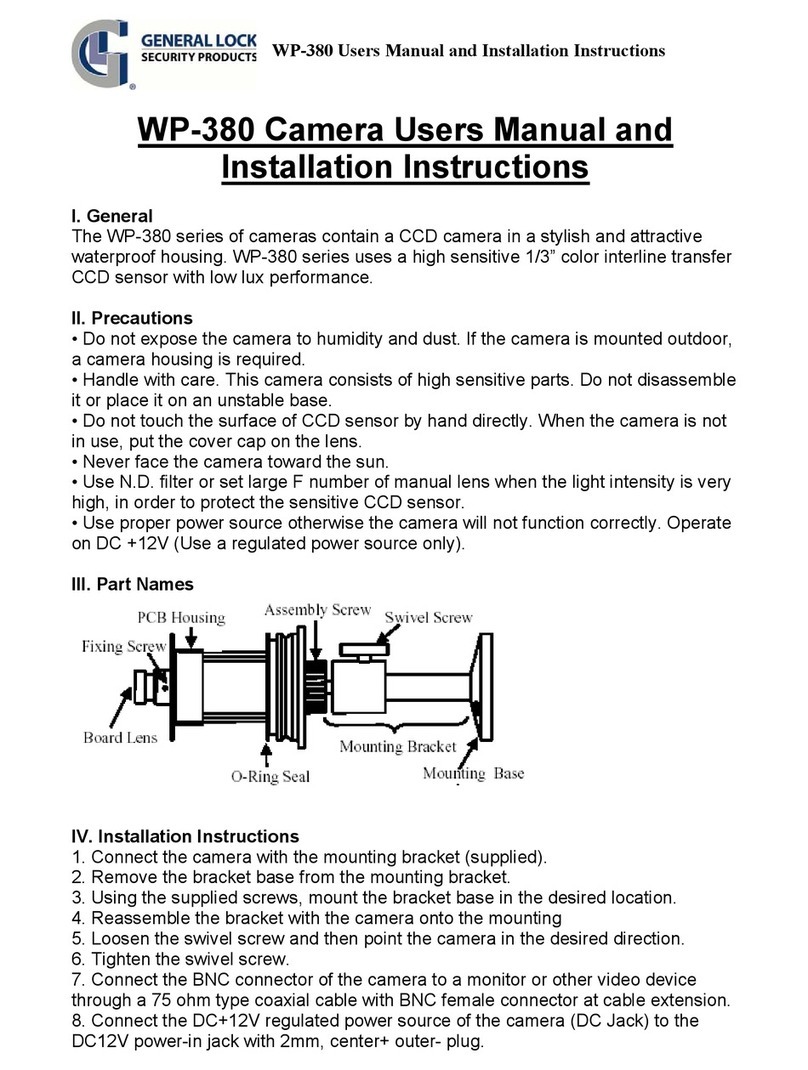 General Lock WP-380 user manual