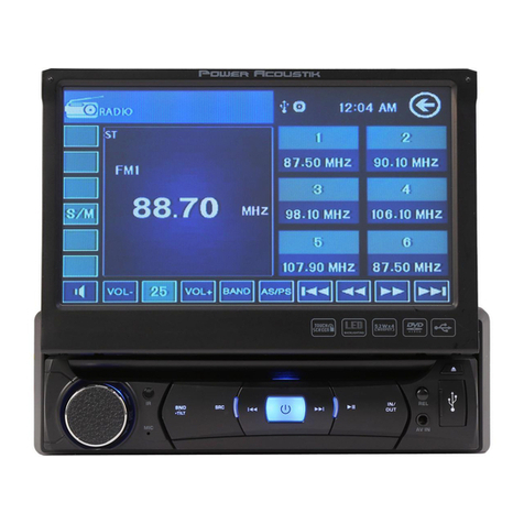 PowerAcoustik PD-701 owner's manual