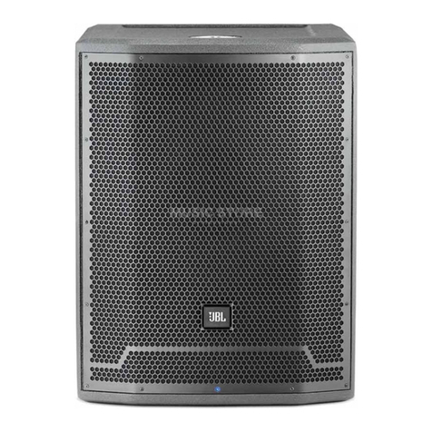 JBL PRX718XLF Technical manual