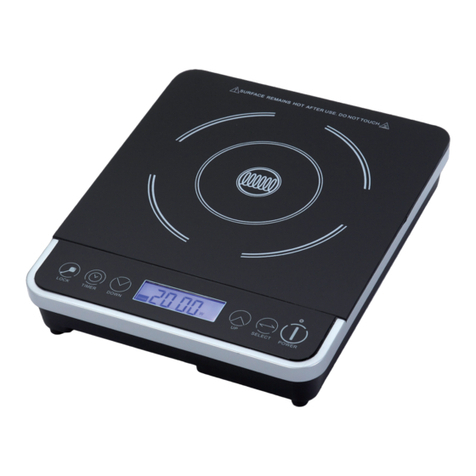 New Wave Kitchen Appliances InductionPlate user manual