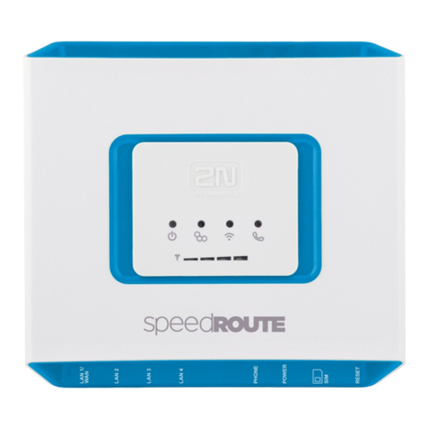 2N SpeedRoute User manual