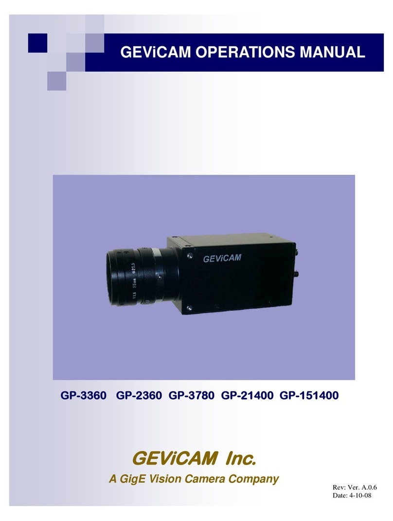 GEViCAM GP-3360 Operation manual