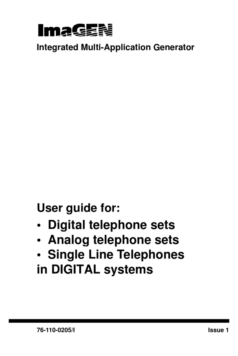 Telrad Telecommunications 76-110-0205/I User giude Telrad Telecommunications 76-110-0205/I User giude