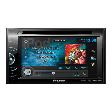 Pioneer AVH-265BT User manual Pioneer AVH-265BT User manual
