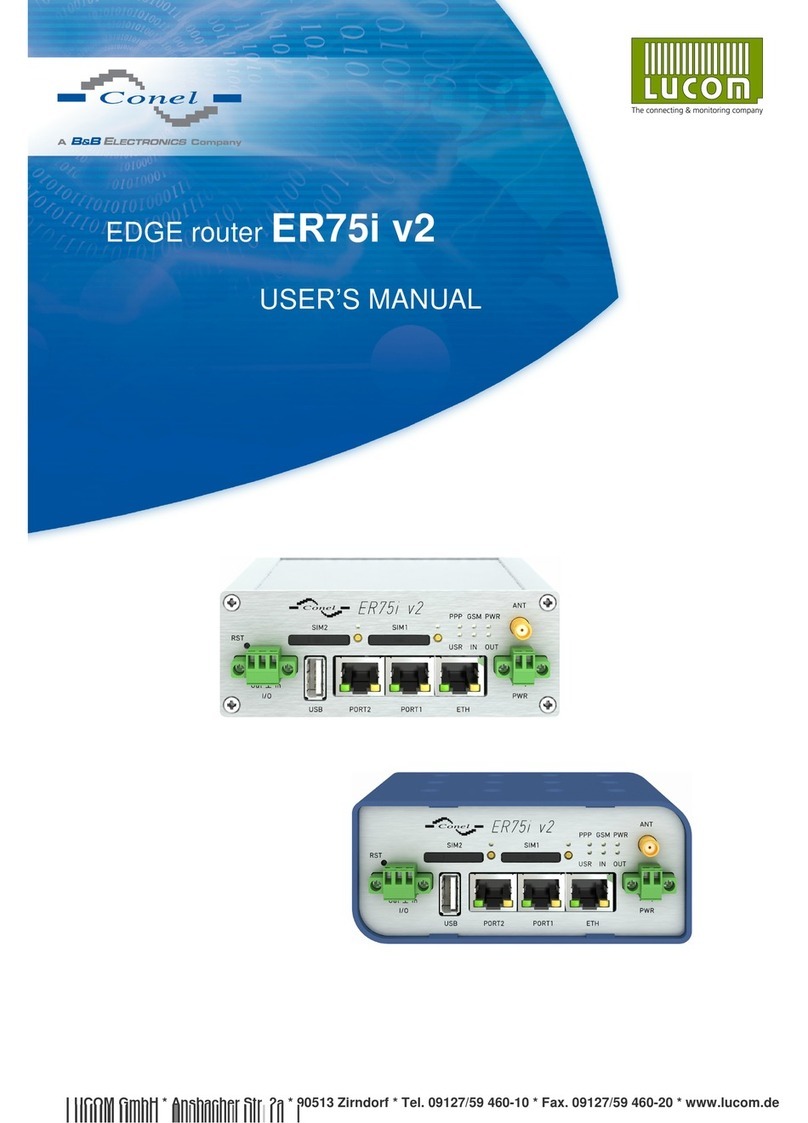 Lucom ER75i v2B User manual