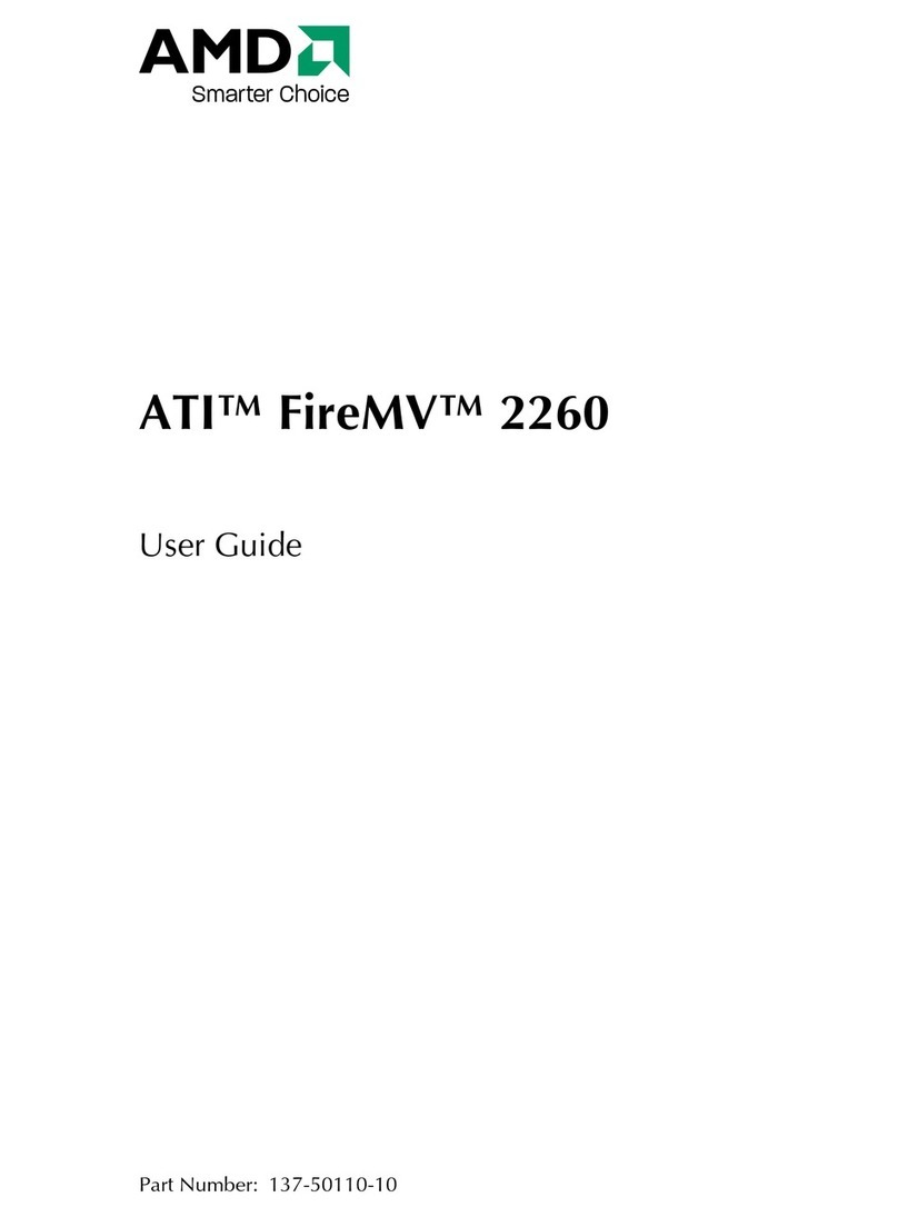 AMD ATI FireMV 2260 user guide