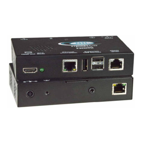 NTI XTENDEX ST-C6USBHE-HDBT Installation and operation manual