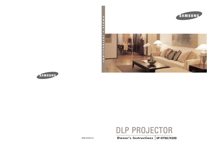 Samsung SP-H700 User manual