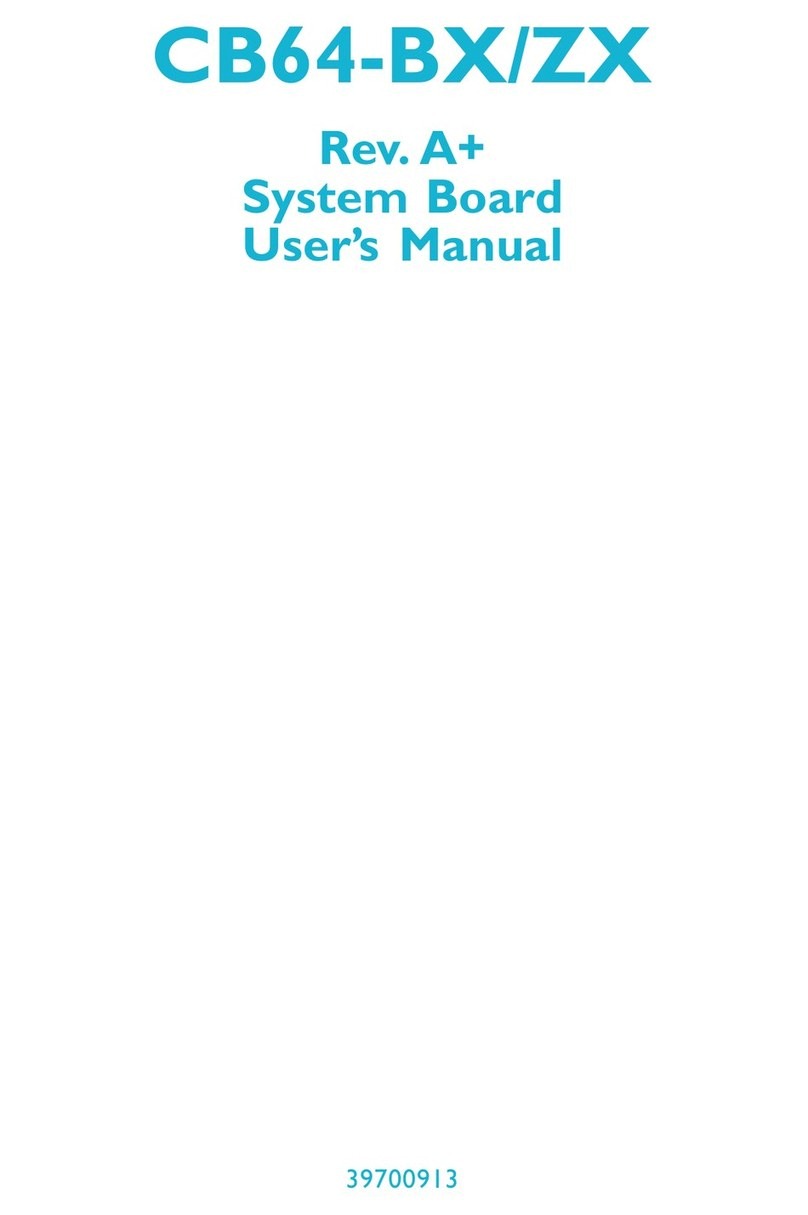 DFI CB64-BX User manual