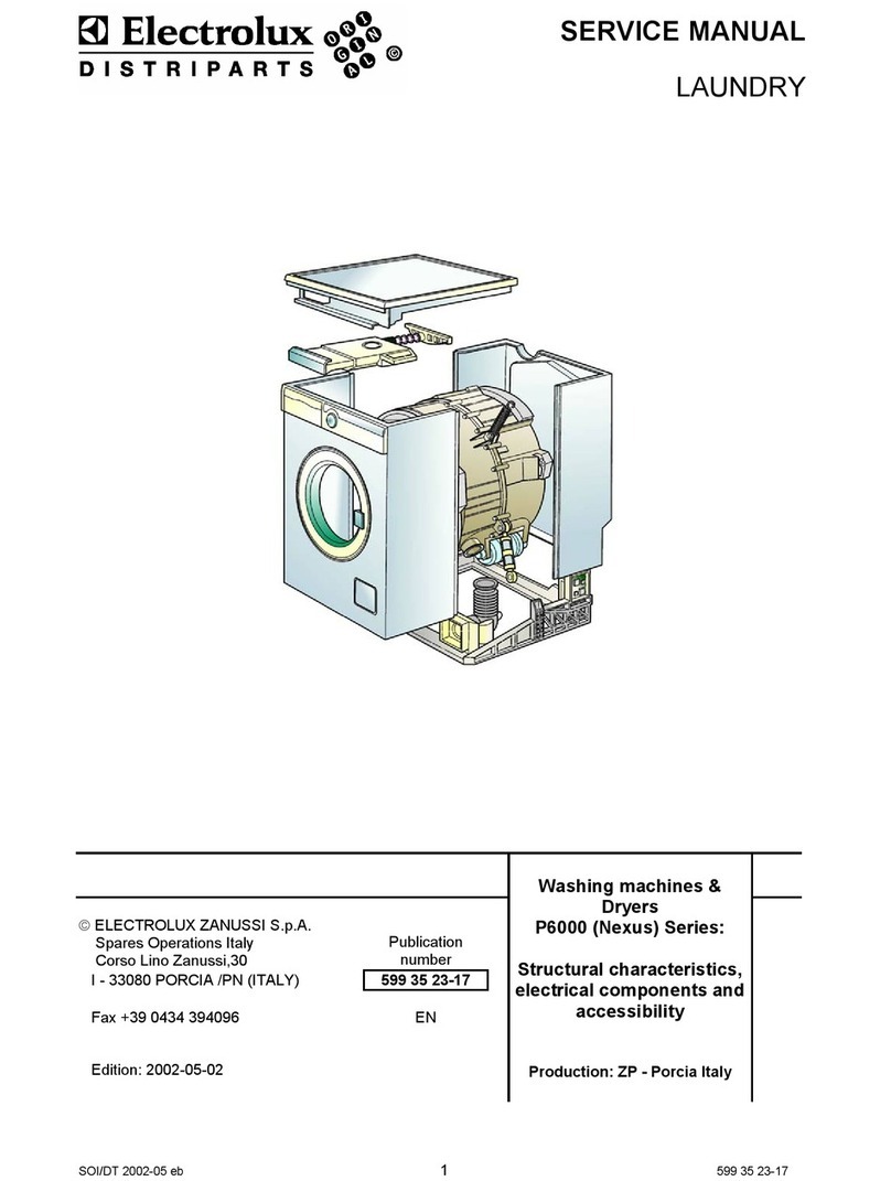 Electrolux P6000 (Nexus) Series Service manual