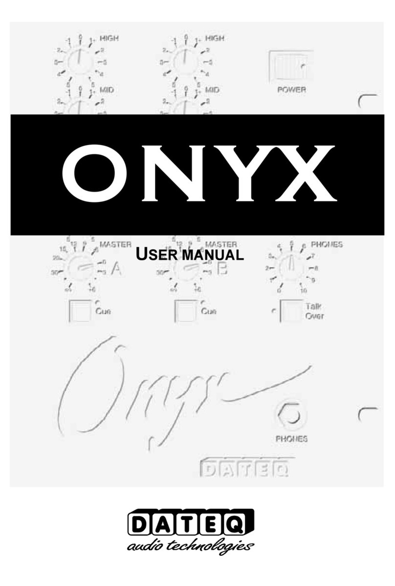 Dateq Onyx user manual