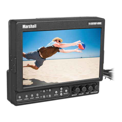 Marshall Electronics V-LCD70XP-HDMI User manual