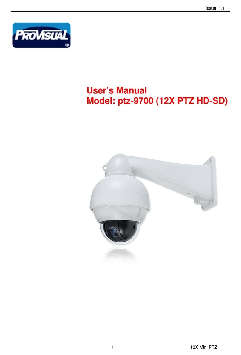 ProVisual ptz-9700 User manual