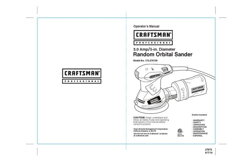 Craftsman 172.276750 Operator's manual