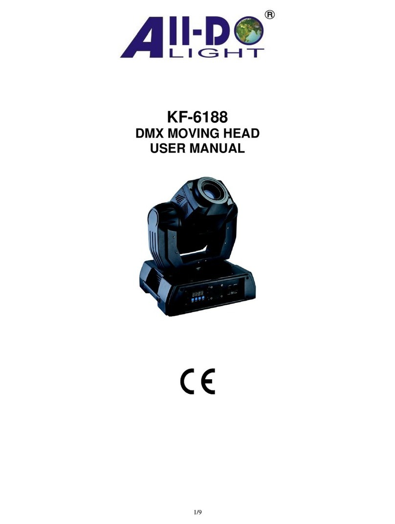 aii-do light KF-6188 user manual