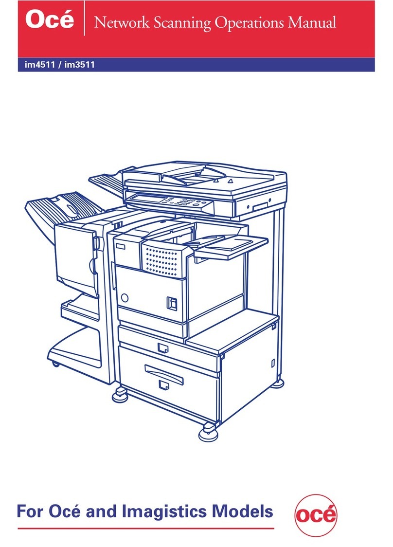 Oce im4511 User manual