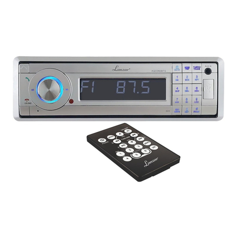 Lanzar AQCD60BTS owner's manual
