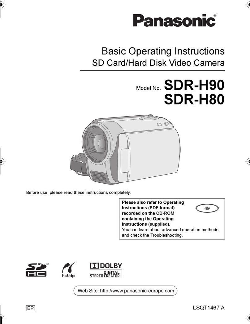 Panasonic SDR-H90 Technical specifications