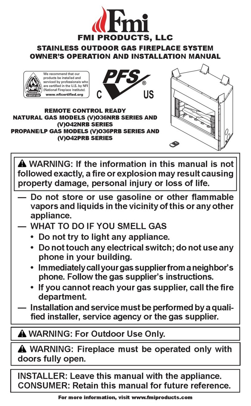 FMI V 042NRB SERIES OWNER'S OPERATION AND INSTALLATION MANUAL