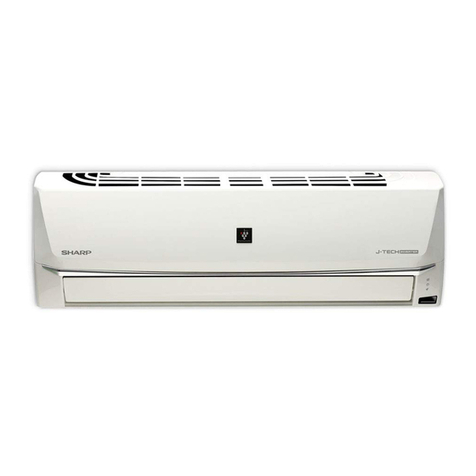 Sharp Eco Inverter AH-XP18MV User manual