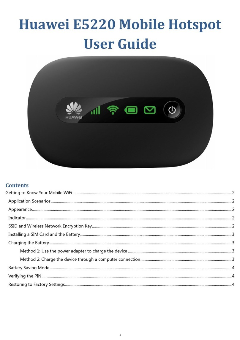Huawei E5220 User manual