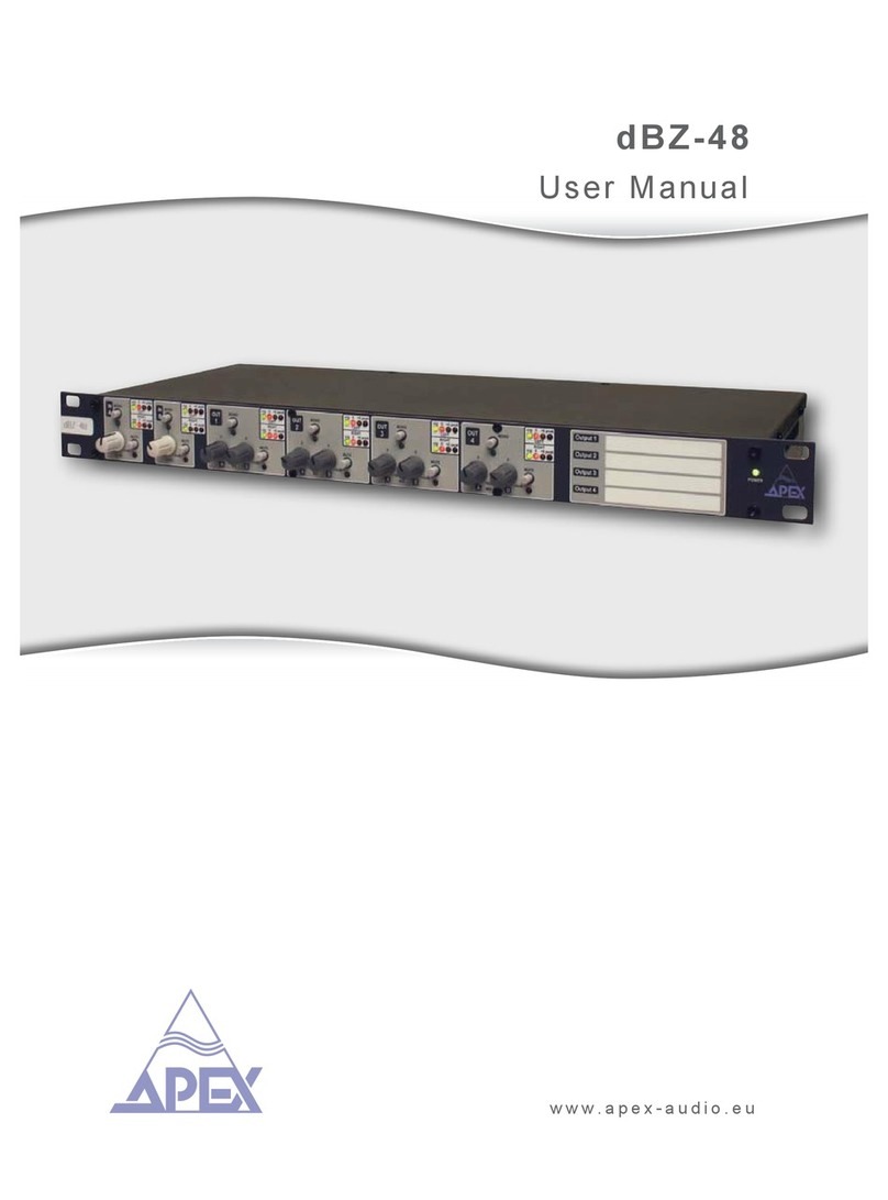 Apex Digital dBZ-48 user manual