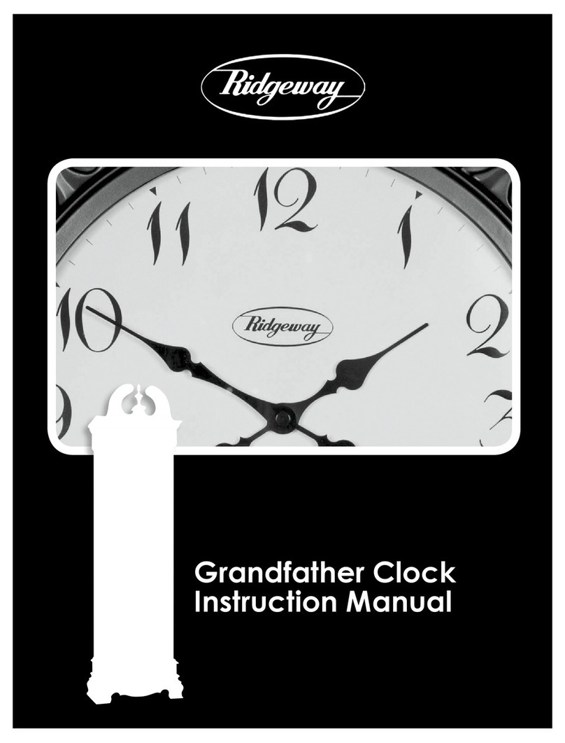 Ridgeway Grandfather User manual