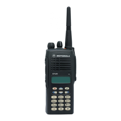Motorola Professional GP680 User manual