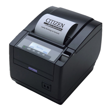 Citizen CT-S801 User manual