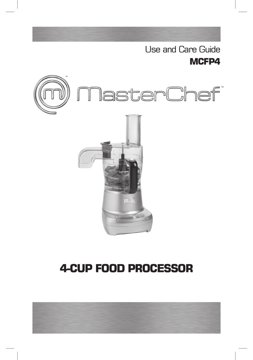 MasterChef MCFP4 User manual