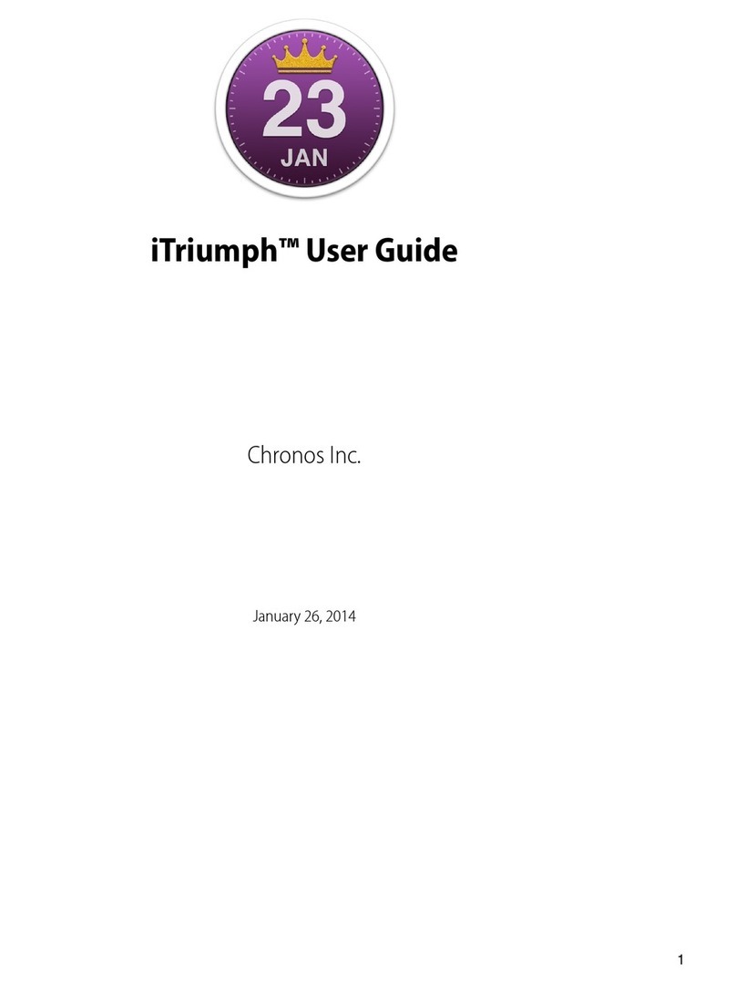 Chronos iTriumph user guide