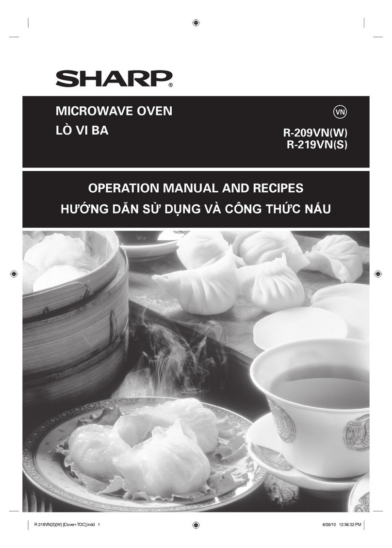 Sharp R-209VN Technical specifications