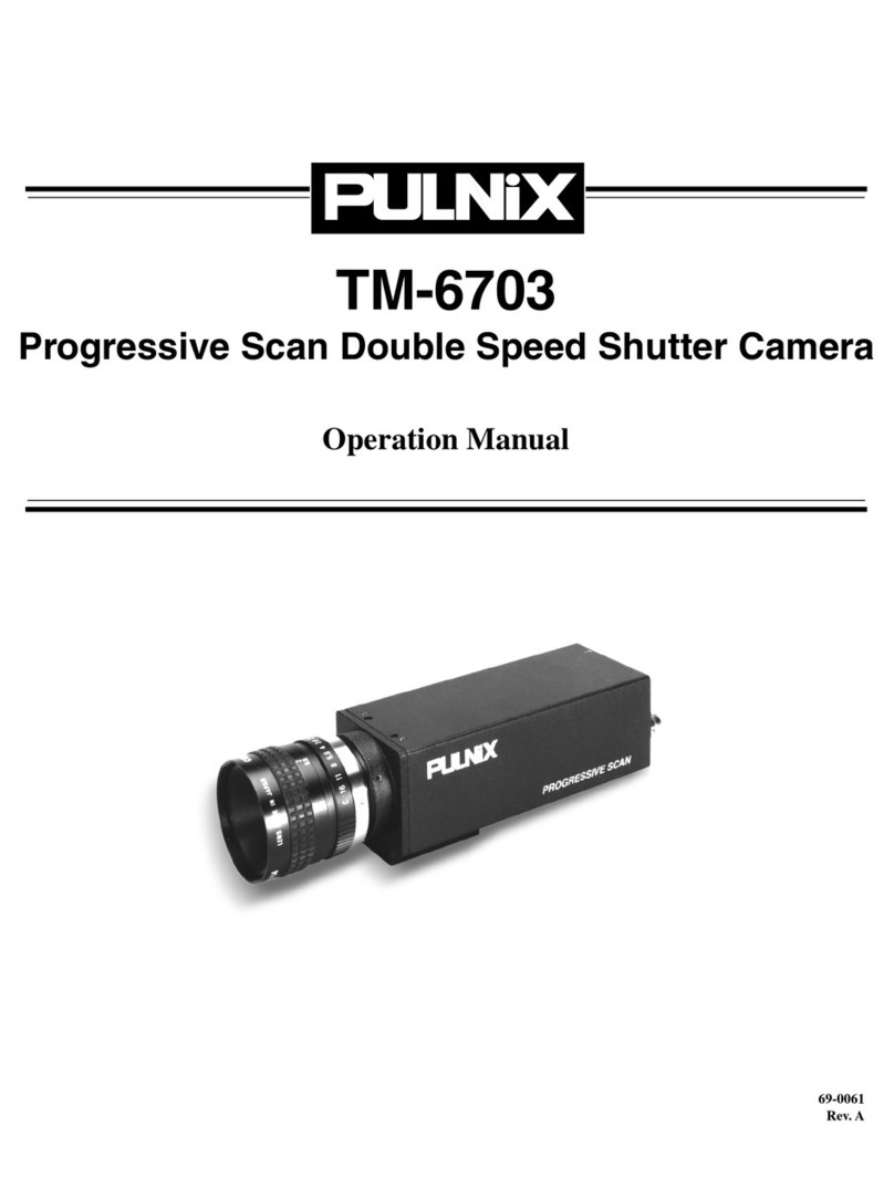 Pulnix TM-6703 User manual