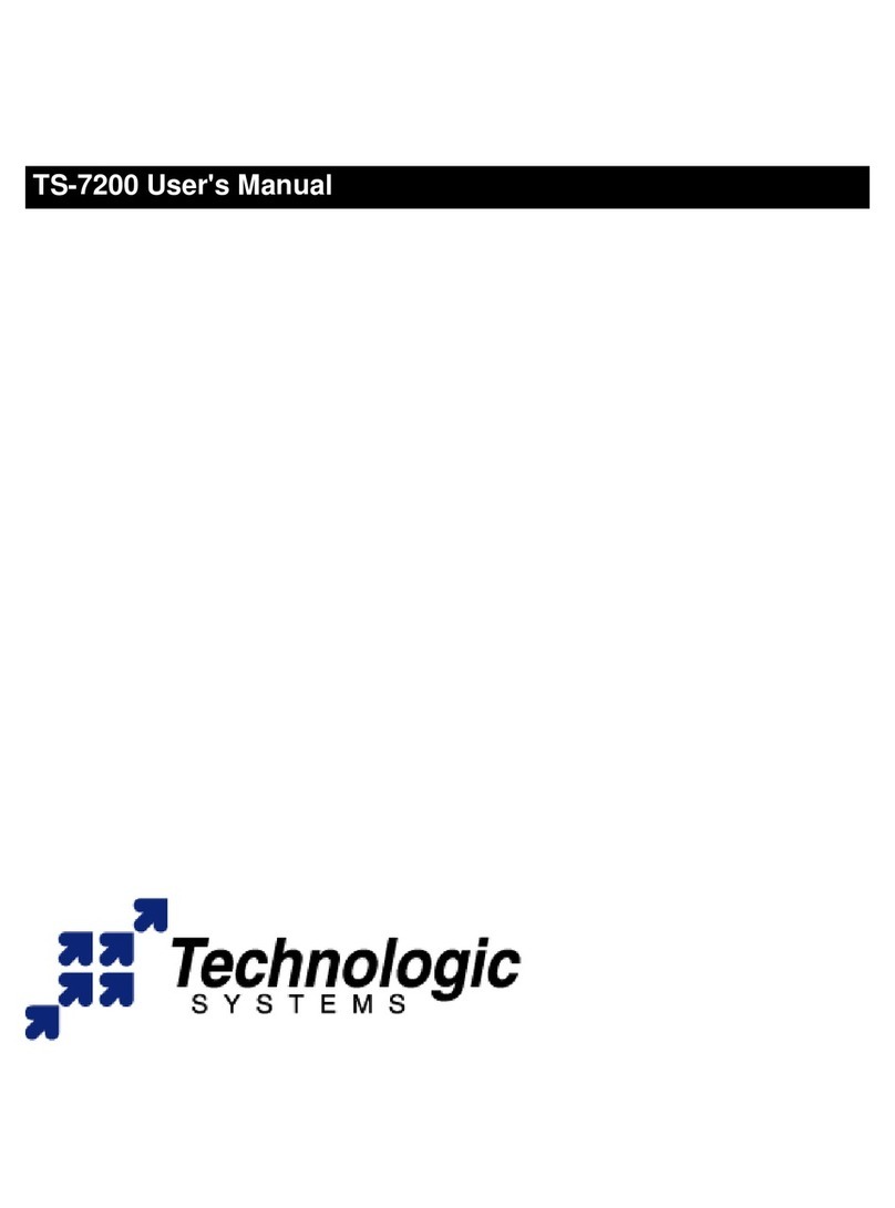 Technologic Systems TS-7200 User manual