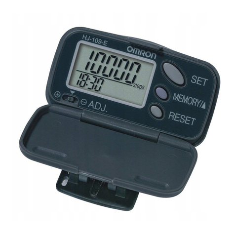 Omron HJ-109 User manual