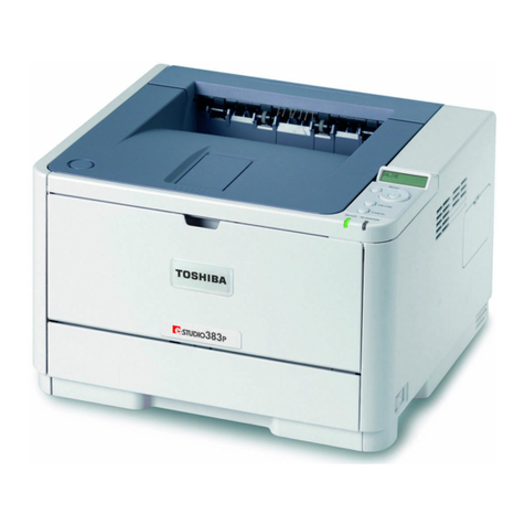 Toshiba e-Studio 383P User manual