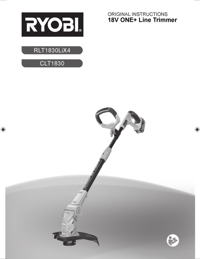 Ryobi RLT1830LiX4 Original instructions