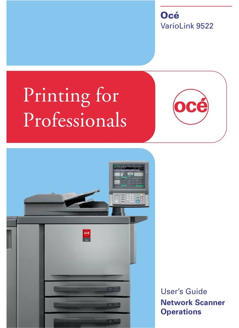 Oce VarioLink 9522 user guide