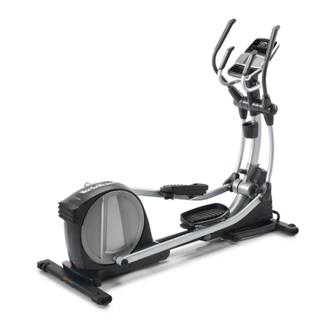 NordicTrack E5vi Elliptical User manual