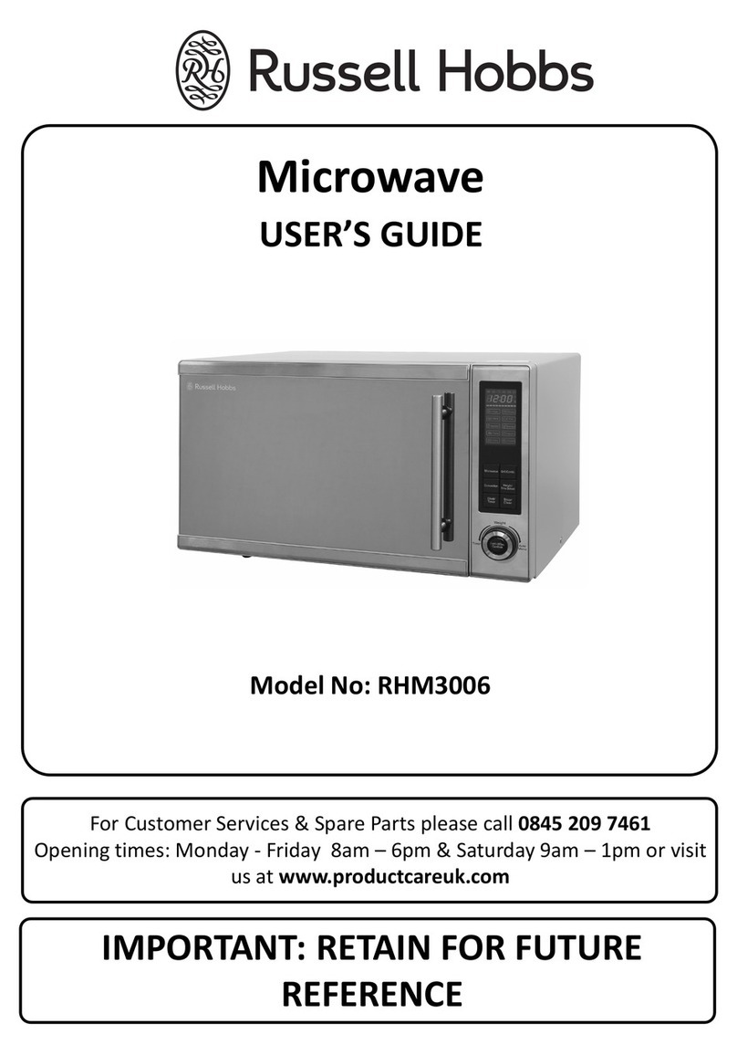 Russell Hobbs RHM3006 user guide
