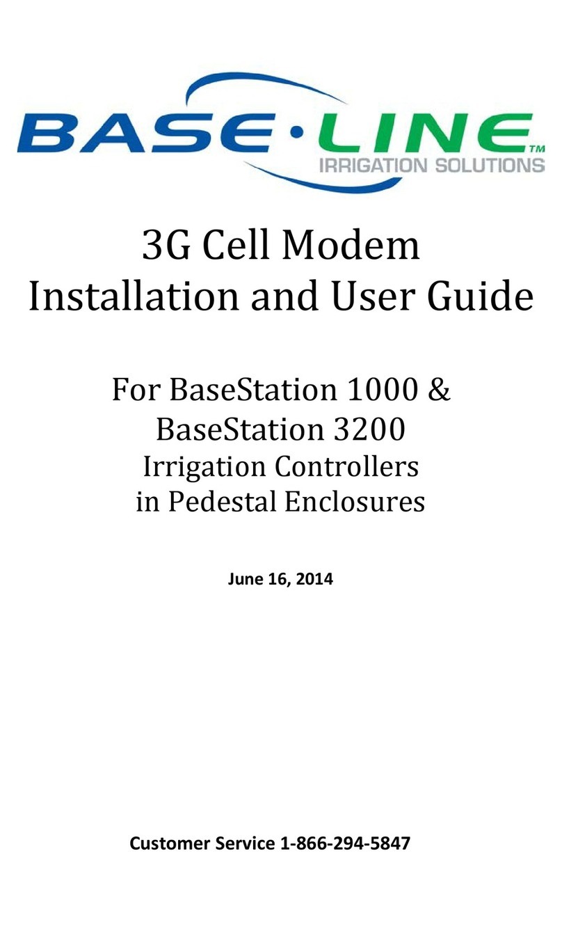 Base Line 3G Cell Modem Installation and user guide