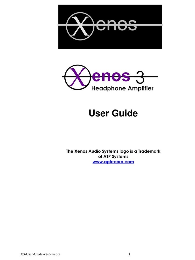 Xenos 3 User manual