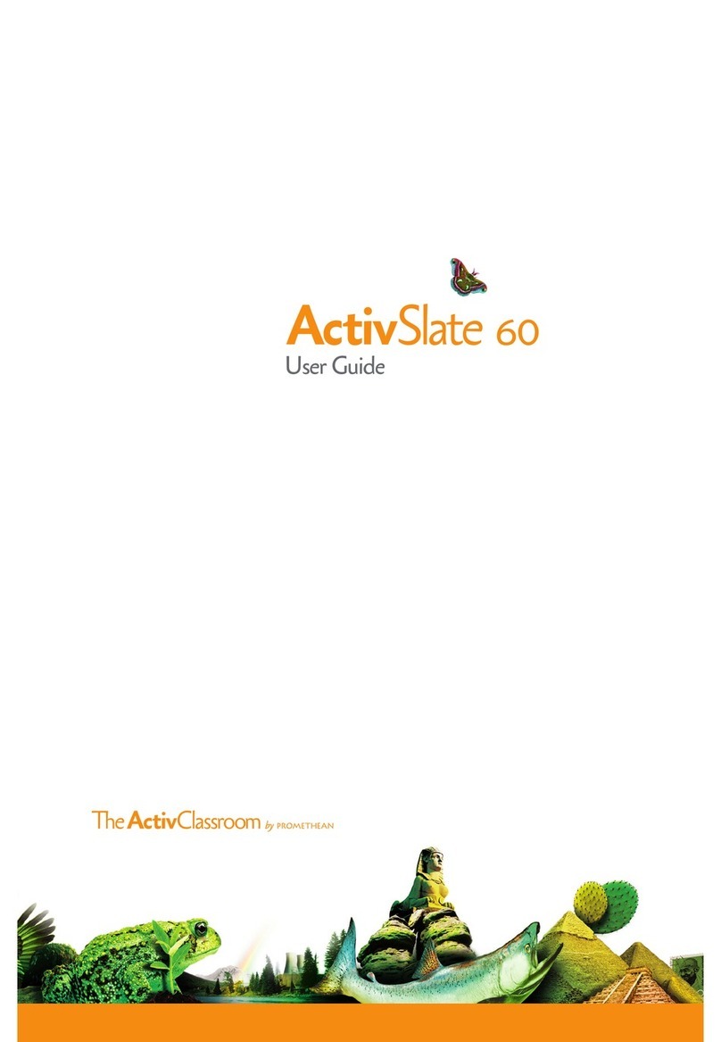 promethean ActivSlate 60 user guide