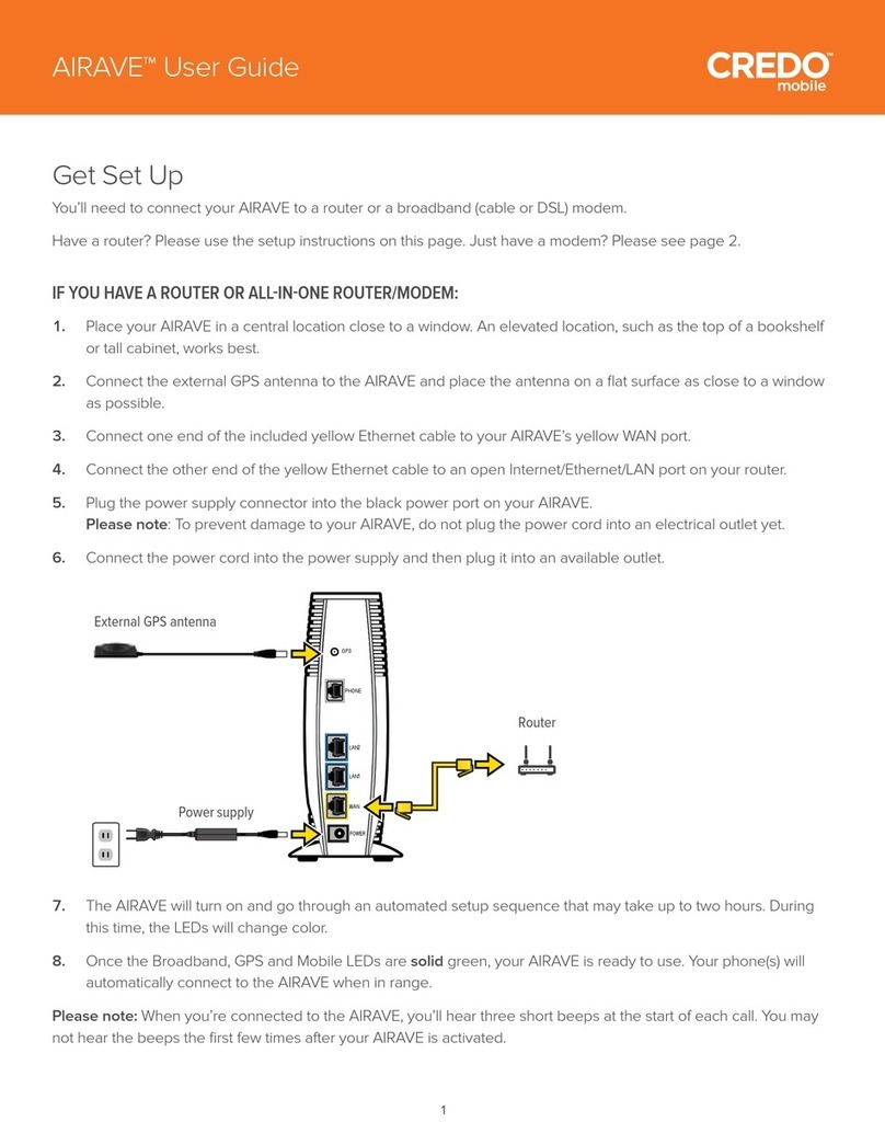 Credo mobile AIRAVE user guide