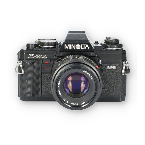 Minolta X-700 User manual